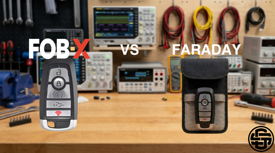 FOB-X VS Faraday Pouch Comparison